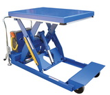 Vestil PST-1-58 heavy duty portable lift table 1k 58 in