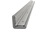 Vestil PVC-A-2-GY gray pvc corner guard w/alum insert 2in, Price/EACH
