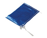 Vestil PWB-812-B blue polypropylene woven parts bag 12 in