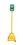 Vestil PYSB-W-Y yellow pyramid sign base w/pole & wheels, Price/EACH