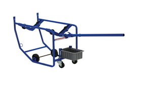 Vestil RDC-100 revolving drum cart 600 lb single