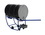 Vestil RDC-100 revolving drum cart 600 lb single, Price/EACH