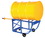 Vestil RDC-60-5-PU rotating drum cart poly 800lb, Price/EACH