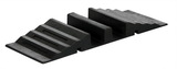 Vestil RHCB-12 molded rubber hose/cable crossover 2.4k