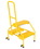Vestil RLAD-P-2-Y yellow rolling two step-perforated steps, Price/EACH