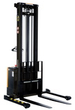 Vestil S-150-AA adjust powered lift stacker 150in raised