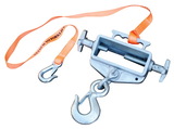 Vestil S-FORK-4/6-RL hoisting hook single fork rigid latch