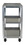 Vestil SCA3-2236 alum service cart w/ three 22x36 shelves, Price/EACH