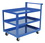 Vestil SCS3-2840 steel service cart three 28 x 40 shelves, Price/EACH