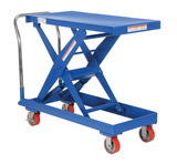 Vestil SCSC-500-2040 steel auto-hite cart w/ 500 lb 20 x 40