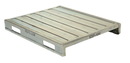 Vestil SDSP-4048 solid steel deck pallet 40 x 48 x 6