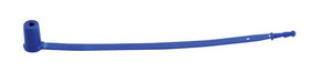 Vestil SECS-F7-BL blue polypropylene security seal 8.125in