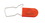 Vestil SECS-P-RD red polypropylene security seal 3 in, Price/PACKAGE
