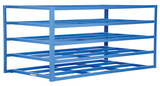 Vestil SHEET-R-57 horizontal sheet rack 5-shelf 2k lb cap