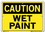 Vestil  SI-C-22-A-AL-040 sign-caution-22 10.5x7.5 aluminum .040