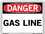 Vestil  SI-D-16-B-AL-080 sign-danger -16 12.5x9.5 aluminum .080