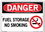 Vestil  SI-D-17-C-AL-063 sign-danger-17 14.5x10.5 aluminum .063