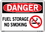 Vestil  SI-D-17-E-AL-063 sign-danger-17 20.5x14.5 aluminum .063