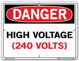 Vestil  SI-D-24-B-AL-040 sign-danger -24 12.5x9.5 aluminum .040