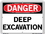 Vestil  SI-D-32-B-AL-063 sign-danger -32 12.5x9.5 aluminum .063