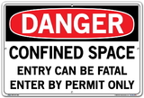 Vestil  SI-D-43-D-AL-063 sign-danger-43 18.5x12.5 aluminum .063