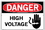 Vestil  SI-D-57-D-AL-040 sign-danger-57 18.5x12.5 aluminum .040