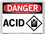 Vestil  SI-D-67-B-AL-040 sign-danger -67 12.5x9.5 aluminum .040