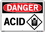 Vestil  SI-D-67-E-AL-063 sign-danger-67 20.5x14.5 aluminum .063