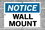 Vestil  SI-N-02-D-AL-040 sign-notice-02 18.5x12.5 aluminum .040