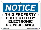 Vestil SI-N-35-A-AL-040 sign-notice -35 10.5x7.5 aluminum .040