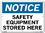 Vestil SI-N-45-C-AL-063 sign-notice-45 14.5x10.5 aluminum .063