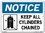 Vestil SI-N-47-C-AL-040 sign-notice-47 14.5x10.5 aluminum .040