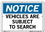 Vestil SI-N-65-A-AL-080 sign-notice -65 10.5x7.5 aluminum .080