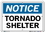 Vestil SI-N-66-A-AC-130 sign-notice-66 10.5x7.5 alum comp .130