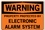 Vestil SI-W-12-D-AL-063 sign-warning-12 18.5x12.5 aluminum .063
