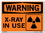 Vestil SI-W-14-C-AC-130 sign-warning-14 14.5x10.5 alum comp .130