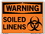 Vestil SI-W-28-B-AC-130 sign-warning-28 12.5x9.5 alum comp .130