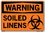 Vestil SI-W-28-E-AL-040 sign-warning-28 20.5x14.5 aluminum .040