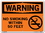 Vestil SI-W-39-C-AC-130 sign-warning-39 14.5x10.5 alum comp .130