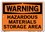 Vestil SI-W-59-A-AC-130 sign-warning-59 10.5x7.5 alum comp .130