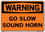 Vestil SI-W-66-E-AC-130 sign-warning-66 20.5x14.5 alum comp .130