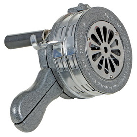 Vestil SIREN-100-S siren - hand crank - metal-silver/gray