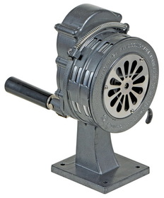 Vestil SIREN-100-TP siren - hand crank - metal-plate mount