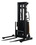 Vestil SL-118-AA adjustable stacker w/powered lift 118 in, Price/EACH