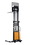 Vestil SL-118-AA adjustable stacker w/powered lift 118 in, Price/EACH