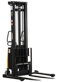 Vestil SL-150-AA adjustable stacker w/powered lift 150 in