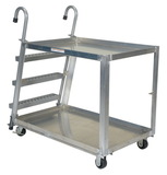 Vestil SPA2-2840 stock picker aluminum 28 x 40 660 lb