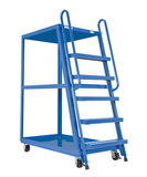 Vestil SPS-HF-2852 high frame cart 27.5 x 51 mold-on-rubber