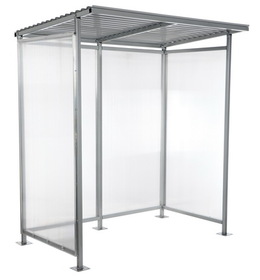 Vestil SSH-7939-80 smoking shelter bus stop