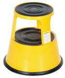 Vestil STEP-17-Y yellow rolling step stool 17 in